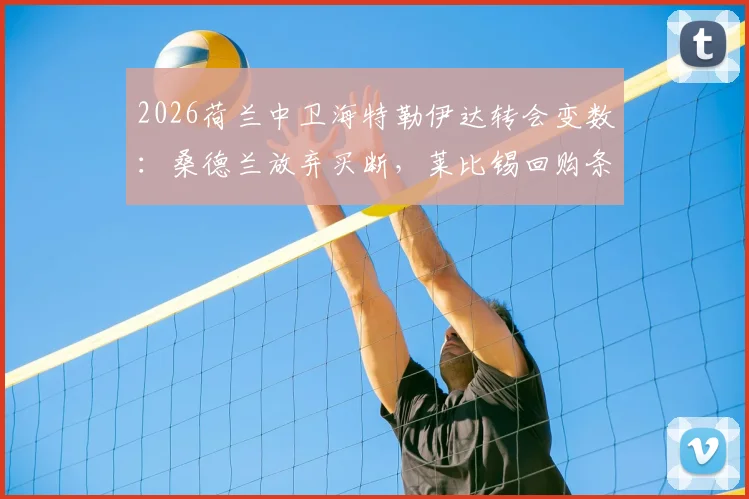 2026荷兰中卫海特勒伊达转会变数：桑德兰放弃买断，莱比锡回购条款如何影响其未来？